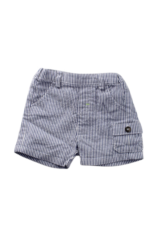 A Blue Shorts from Tartine et Chocolat in size 6-12M for neutral. (Front View)