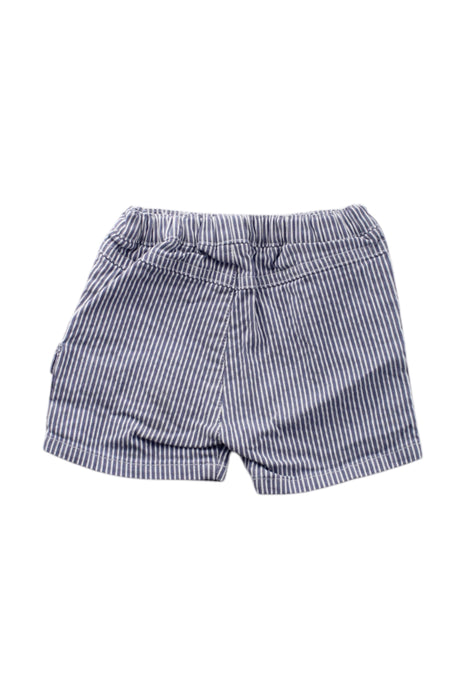 A Blue Shorts from Tartine et Chocolat in size 6-12M for neutral. (Back View)