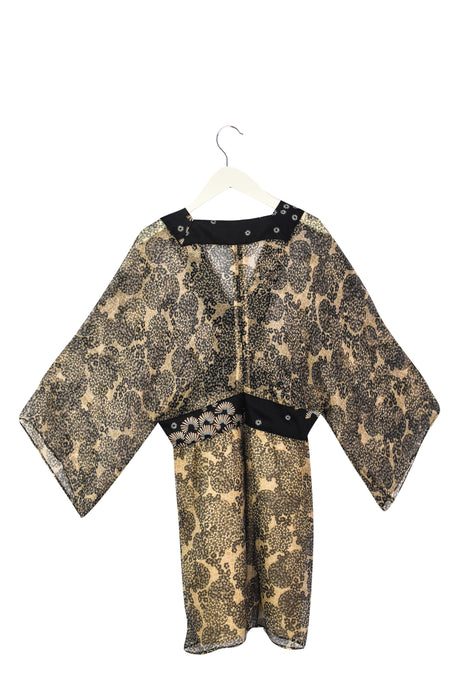 A Brown Short Sleeve Dresses from Paul & Joe in size S for maternity. (Front View)