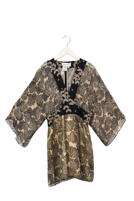 A Brown Short Sleeve Dresses from Paul & Joe in size S for maternity. (Back View)