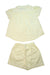 A Yellow Pyjama Sets from Marleen Molenaar in size 6T for girl. (Back View)
