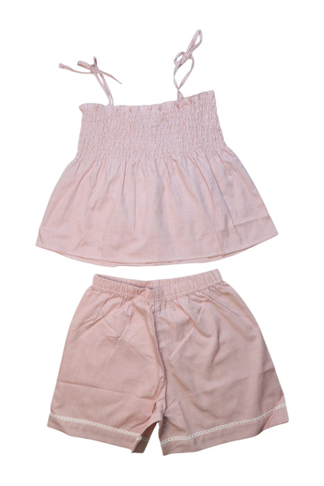 A Pink Pyjama Sets from Marleen Molenaar in size 4T for girl. (Front View)