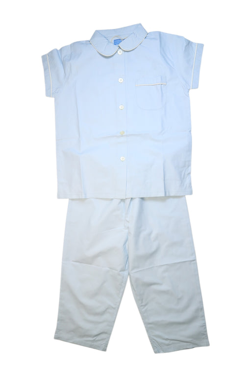 A Blue Pyjama Sets from Marleen Molenaar in size 8Y for girl. (Front View)