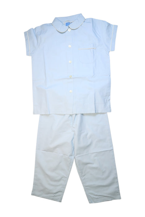 A Blue Pyjama Sets from Marleen Molenaar in size 8Y for girl. (Front View)