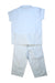 A Blue Pyjama Sets from Marleen Molenaar in size 8Y for girl. (Back View)