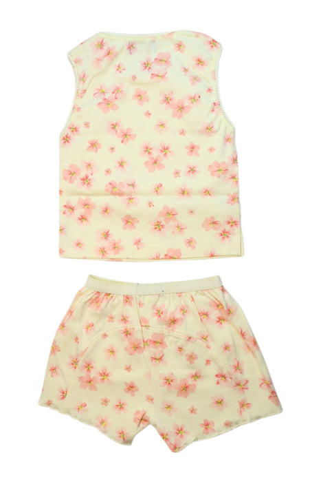 A Ivory Pyjama Sets from Marleen Molenaar in size 2T for girl. (Back View)