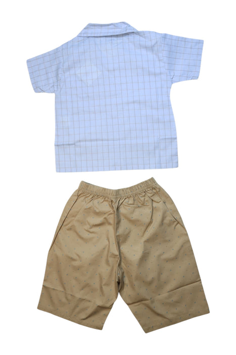 A Blue Pyjama Sets from Marleen Molenaar in size 2T for boy. (Back View)