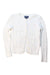 A White Cardigans from Polo Ralph Lauren in size 6T for girl. (Front View)