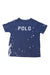 A Blue Short Sleeve T Shirts from Polo Ralph Lauren in size 3T for boy. (Front View)