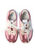 A Pink Sneakers from New Balance in size 5T for girl. (Back View)