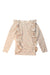A Beige Long Sleeve Tops from Konges Sløjd in size 7Y for girl. (Front View)