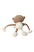 A Beige Soft Toys from Organic Natural Charm in size Newborn for neutral. (Back View)
