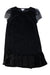 A Black Short Sleeve Dresses from Design History in size 14Y for girl. (Front View)