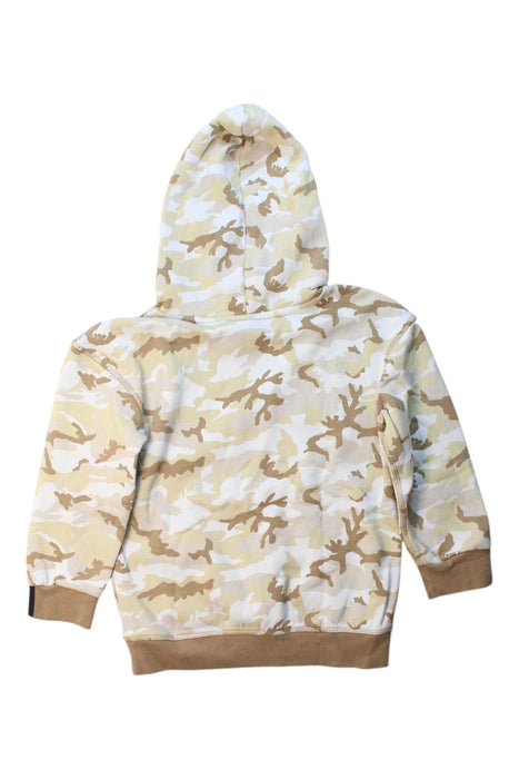 A Multicolour Hooded Sweatshirts from Adidas in size 5T for boy. (Back View)