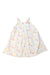 A Multicolour Sleeveless Dresses from Chubby Chubby in size 2T for girl. (Back View)