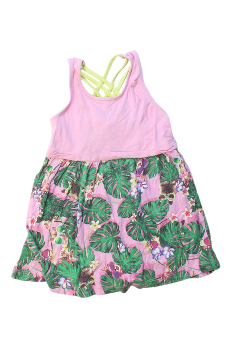 A Multicolour Sleeveless Dresses from Chicco in size 2T for girl. (Front View)