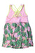 A Multicolour Sleeveless Dresses from Chicco in size 2T for girl. (Back View)