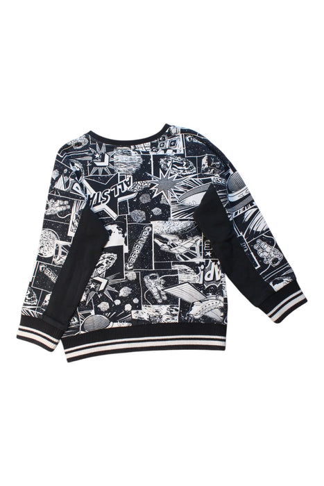 A Multicolour Crewneck Sweatshirts from Converse in size 6T for boy. (Back View)