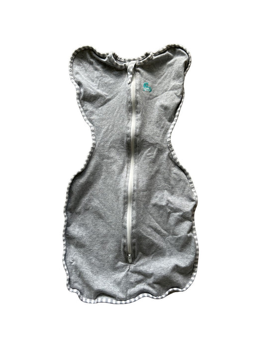 A Grey Swaddles from Love To Dream in size 0-3M for neutral. (Front View)