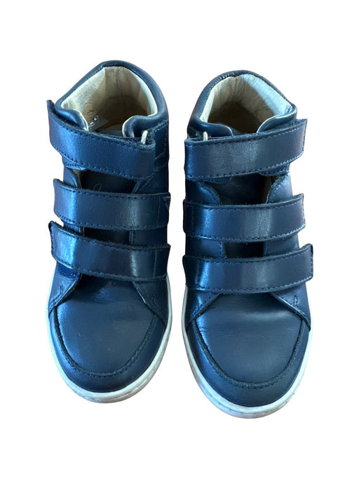 A Blue Sneakers from Jacadi in size 6T for neutral. (Front View)