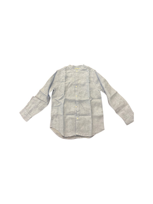 A Blue Long Sleeve Shirts from Monoprix in size 8Y for neutral. (Front View)