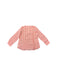 A White Long Sleeve Shirts from Nanos in size 8Y for girl. (Front View)