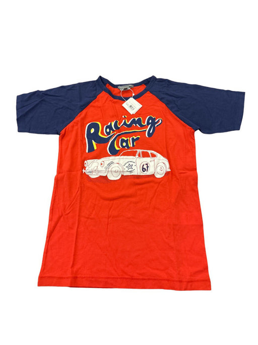 A Red Short Sleeve T Shirts from Bonpoint in size 10Y for boy. (Front View)