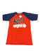 A Red Short Sleeve T Shirts from Bonpoint in size 10Y for boy. (Front View)