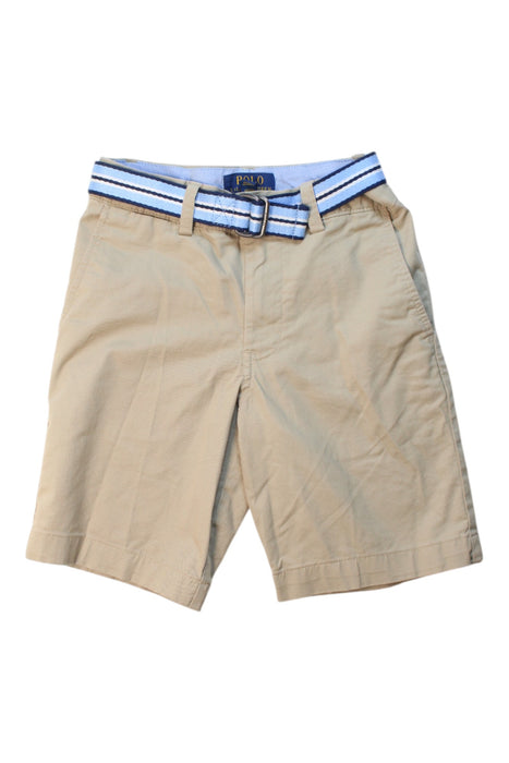 A Beige Shorts from Polo Ralph Lauren in size 8Y for boy. (Front View)
