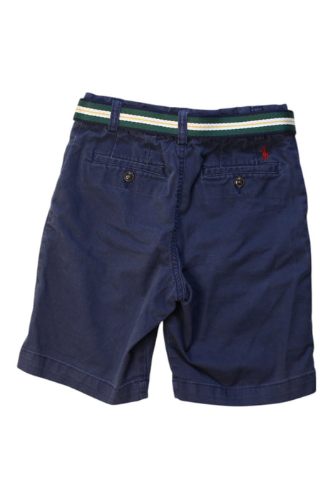 A Navy Shorts from Polo Ralph Lauren in size 8Y for boy. (Back View)