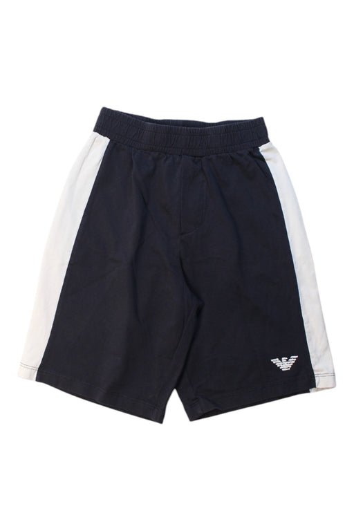 A Black Shorts from Armani in size 8Y for boy. (Front View)