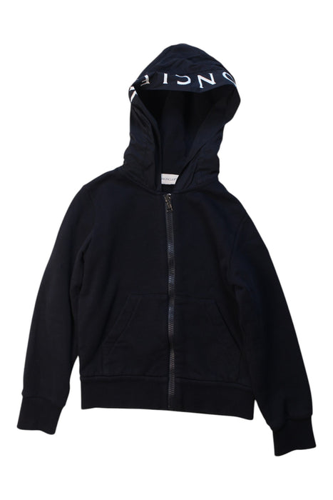A Black Hooded Sweatshirts from Moncler in size 8Y for boy. (Front View)
