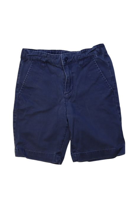 A Navy Shorts from Hanna Andersson in size 4T for boy. (Front View)