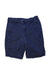 A Navy Shorts from Hanna Andersson in size 4T for boy. (Front View)