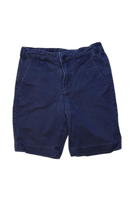 A Navy Shorts from Hanna Andersson in size 4T for boy. (Front View)