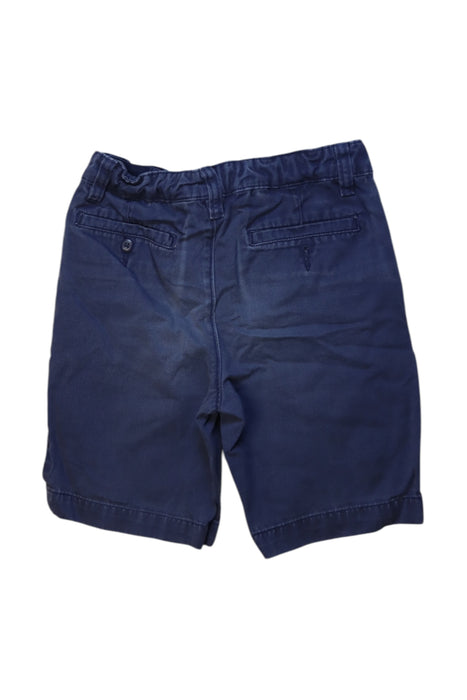 A Navy Shorts from Hanna Andersson in size 4T for boy. (Back View)