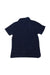 A Navy Short Sleeve Polos from Crewcuts in size 8Y for boy. (Back View)