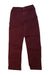 A Burgundy Casual Pants from Crewcuts in size 7Y for girl. (Front View)