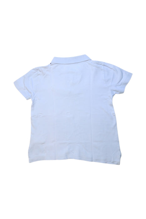A Blue Short Sleeve Polos from Crewcuts in size 7Y for boy. (Back View)