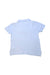 A Blue Short Sleeve Polos from Crewcuts in size 7Y for boy. (Back View)