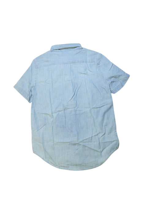 A Blue Short Sleeve Shirts from Polo Ralph Lauren in size 8Y for boy. (Back View)