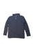 A Navy Long Sleeve Polos from Crewcuts in size 7Y for boy. (Front View)