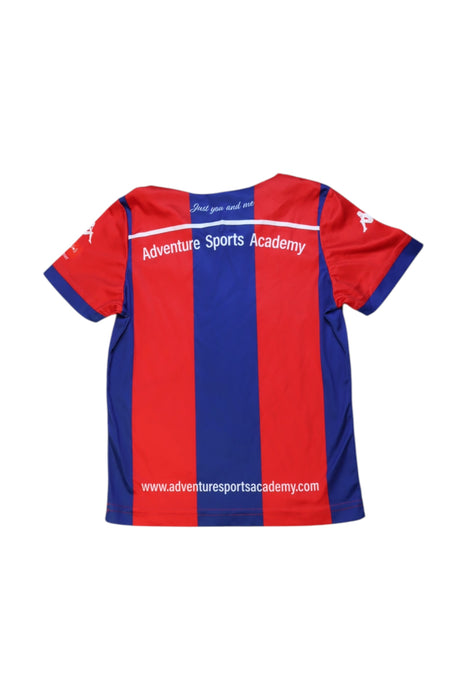 A Red Active Tops from Kappa in size 6T for boy. (Back View)