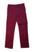 A Burgundy Casual Pants from Crewcuts in size 8Y for girl. (Front View)