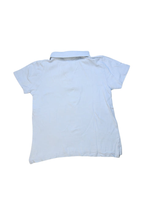 A Blue Short Sleeve Polos from Crewcuts in size 7Y for boy. (Back View)