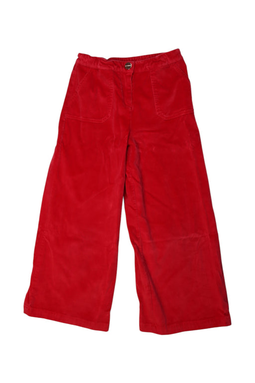 A Red Casual Pants from Jacadi in size 8Y for girl. (Front View)