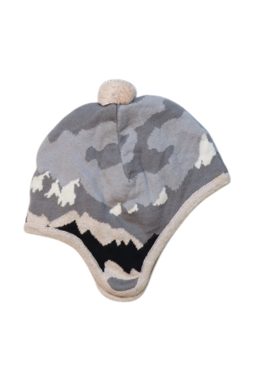 A Grey Winter Hats from Kenzo in size 4T for girl. (Front View)