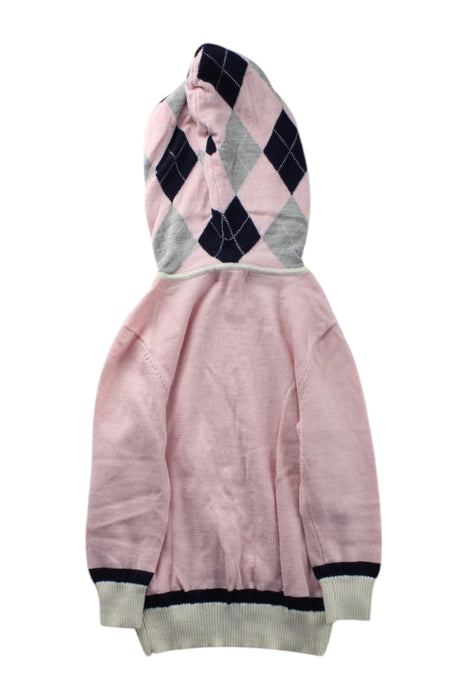 A Pink Hooded Sweatshirts from Nicholas & Bears in size 3T for girl. (Back View)