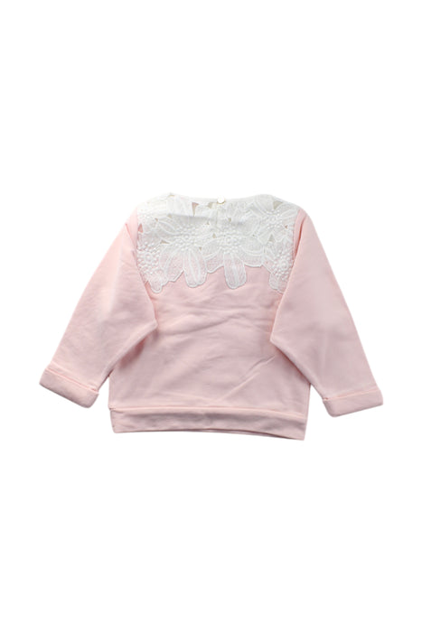 A Pink Long Sleeve Tops from Nicholas & Bears in size 3T for girl. (Back View)
