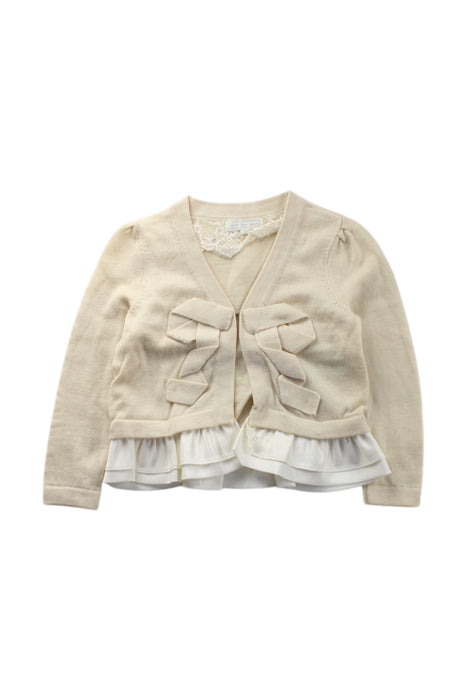 A Beige Cardigans from Nicholas & Bears in size 2T for girl. (Front View)